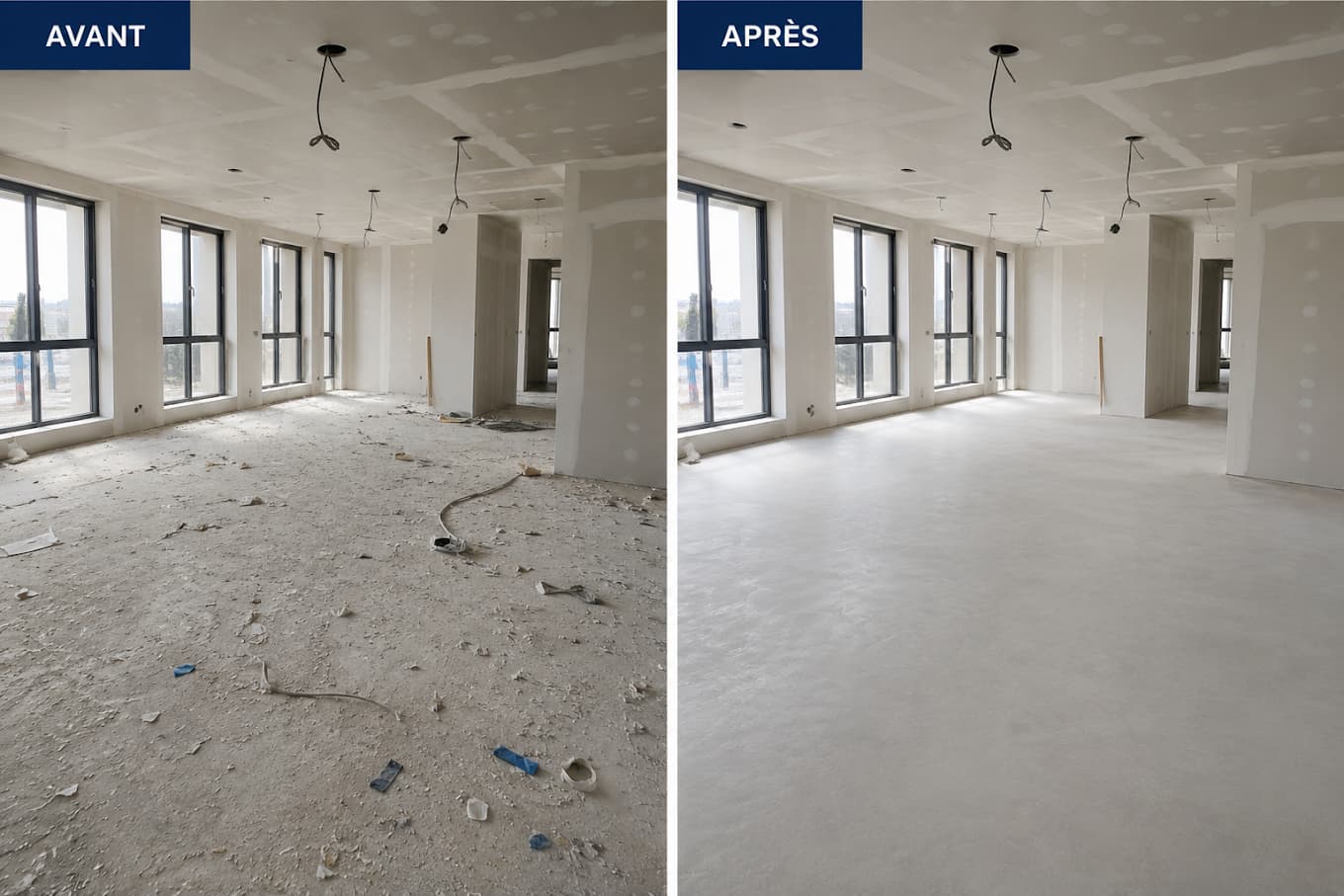 Nettoyage Fin de Chantier